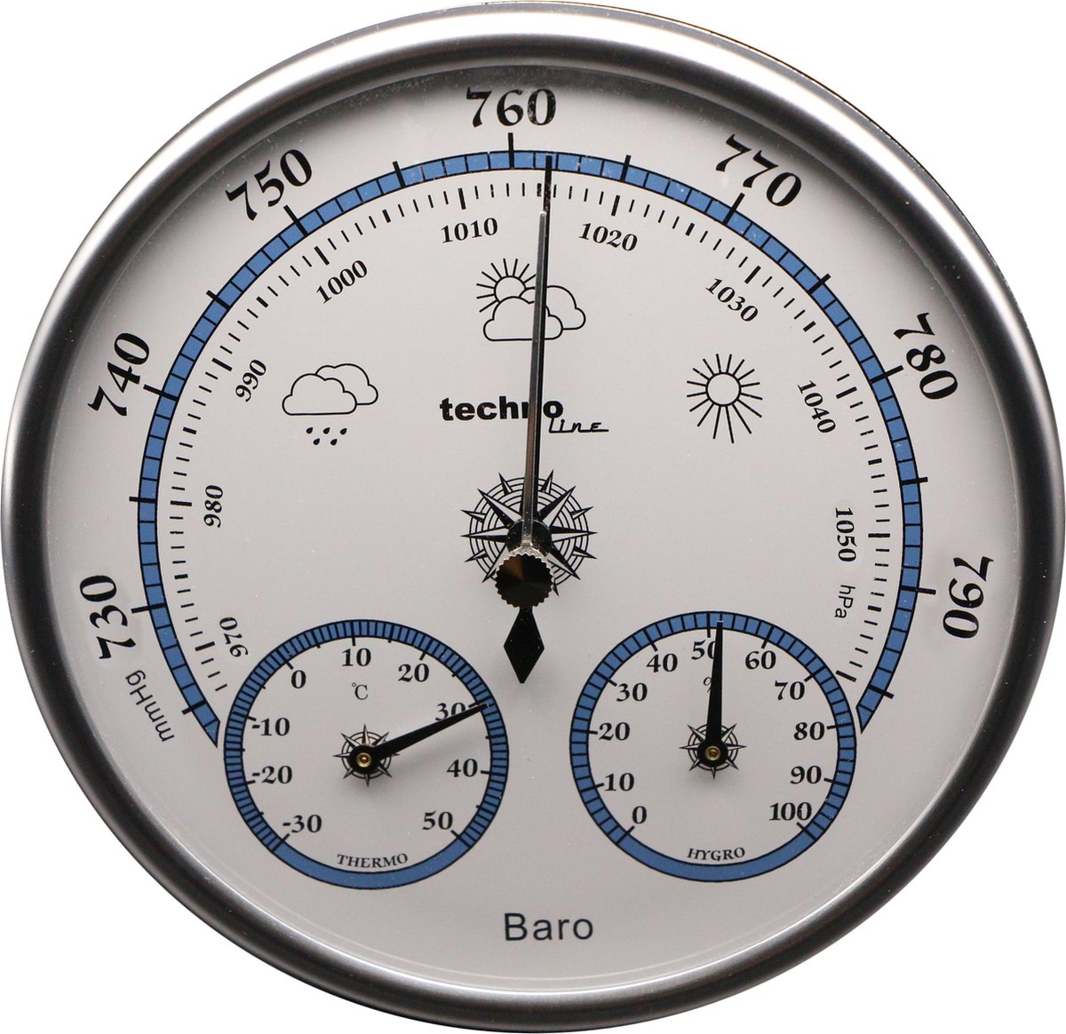Thermometer / Hygrometer - Weervoorspelling - Technoline WA 3090
