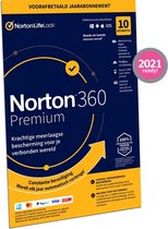Norton 360 Premium 2021 10 apparaten 1 jaar - Fysieke verpakking