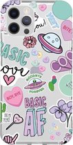 Hoesjes Atelier Basic AF Transparant Hoesje  voor IPhone 12&12Pro