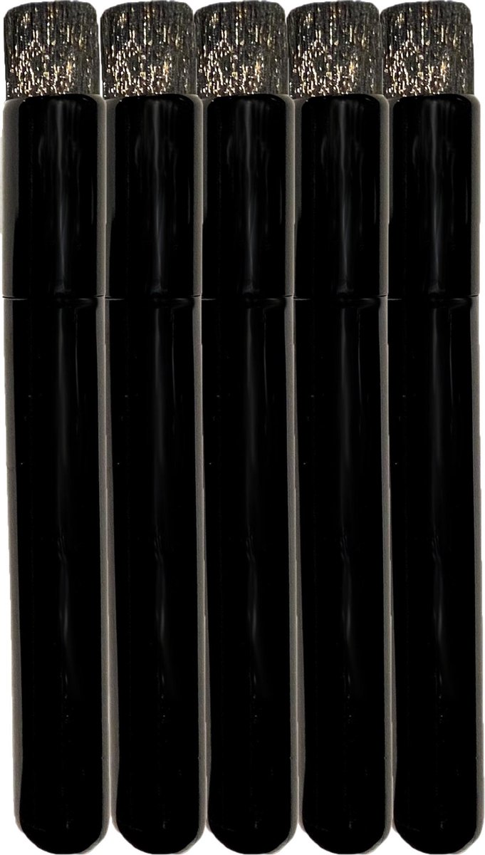 5 stuks Lash Cleaning Brush wimper reiniging borstel contour zwart black make-up cleansing