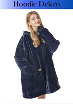 Fleece deken met mouwen - Fleece Plaid - Unisex - One Size -