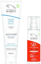 Laboratoires de Biarritz Alga Maris Biologische Zonnebrand Lotion SPF50+ 100ml + After Sun 150ml