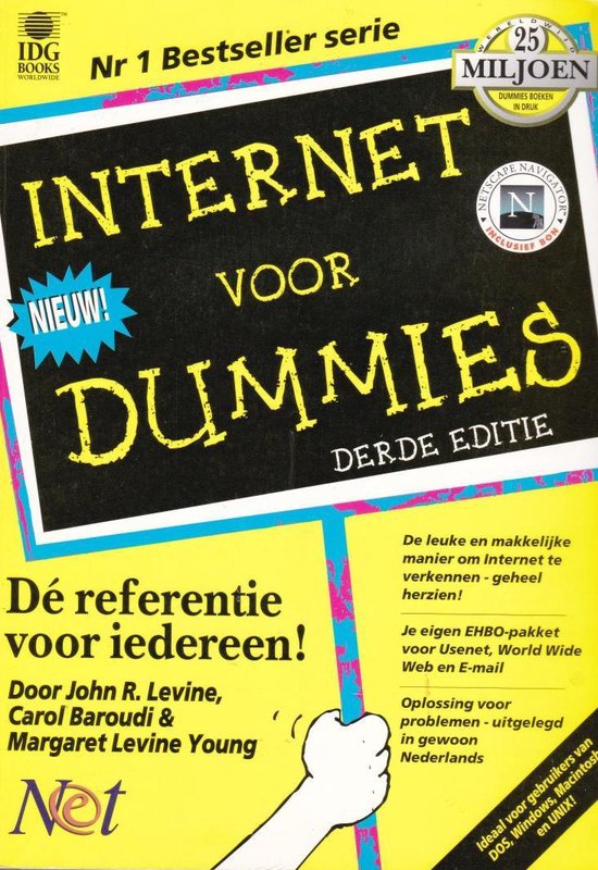 Internet voor dummies 3e editie - cover