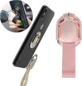 Kingxbar Princess Series zelfklevende ringhouder standaard roze