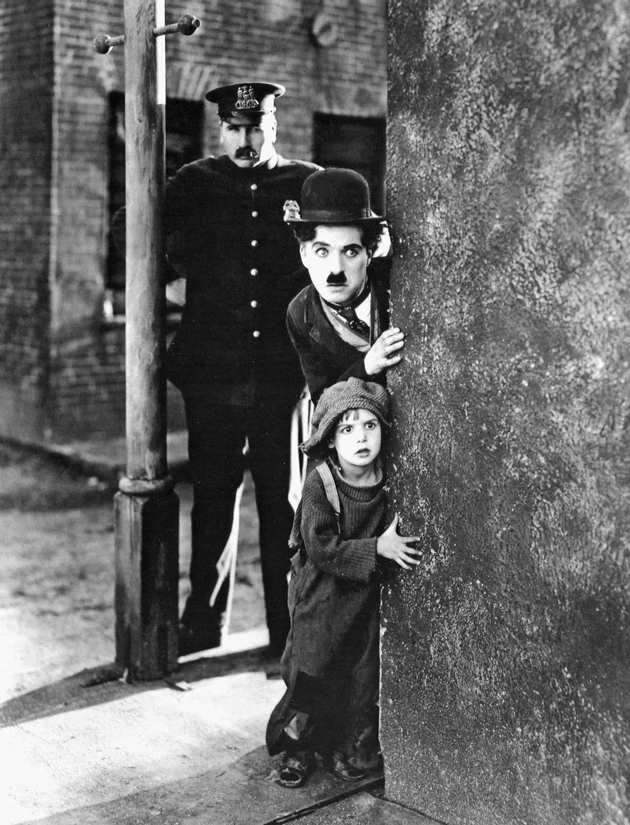 Posterpoint Charlie Chaplin poster - The Kid - filmster - komiek - Hollywood - Retro - 61 x 91.5 cm multicolor