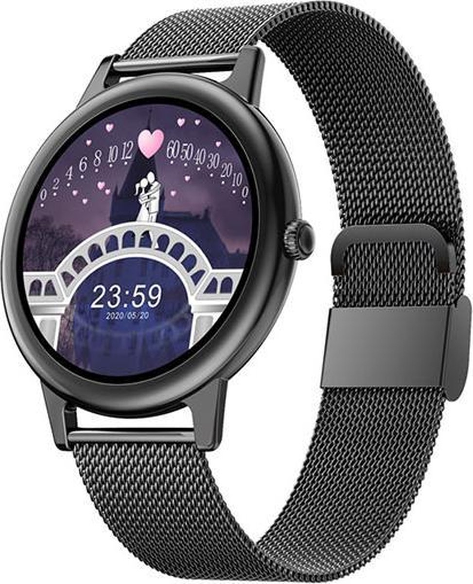 Belesy® LOVERS HUG Smartwatch Ladies Smartwatch Men Montre