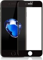 Tempered Glass 2.5D - Glasplaatje - Apple iPhone 8/7 Transparant - Zwart - Screenprotector