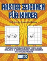 Buch uber das Zeichnen mit Rastern (Raster zeichnen fur Kinder - Autos)