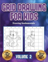 Drawing fundamentals (Grid drawing for kids - Volume 2)