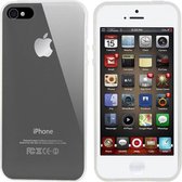 Hoesje CoolSkin3T - Telefoonhoesje voor Apple iPhone 4/4S - Transparant Wit