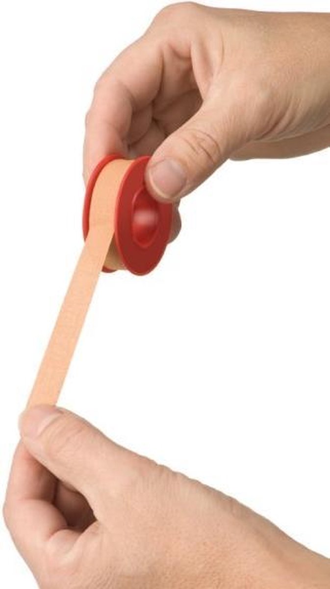 Goedkoopste HEKA plast hechtpleister textiel 5 m x 2,5 cm - tape