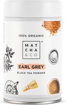 Earl Grey Black Tea Powder - zwarte thee - 70gr - ongeveer 140 kopjes