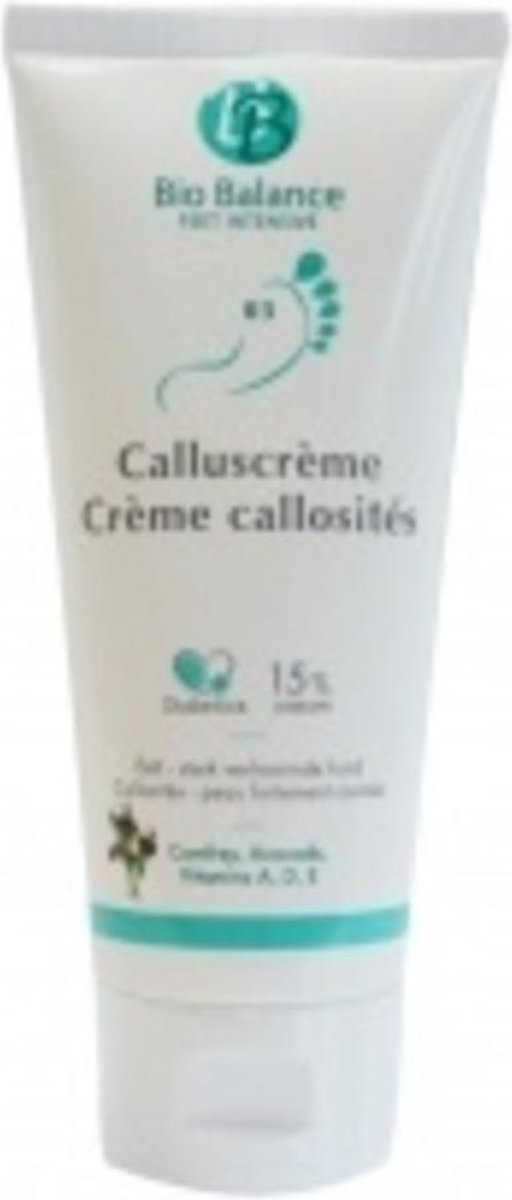 Bio Balance - Voetcrème - Calluscrème - 15% Ureum - Eelt / Sterk verhoornde huid - Vegan - 75 ml