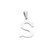 Stalen hanger letter s