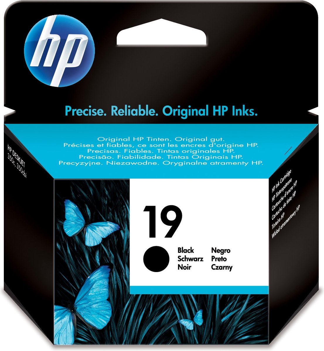 HP Inktcartridge nummer 19 zwart C6628AE