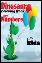Dinosaur Coloring Book By Numbers For Kids
