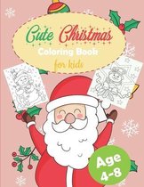 Cute Christmas Coloring Book for kids