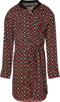 Levv jurk Kaira donker rood retro print - maat 176