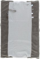 Snoozebaby aankleedkussenhoes Happy Dressing van organic katoen - 45x70cm - Warm Brown bruin