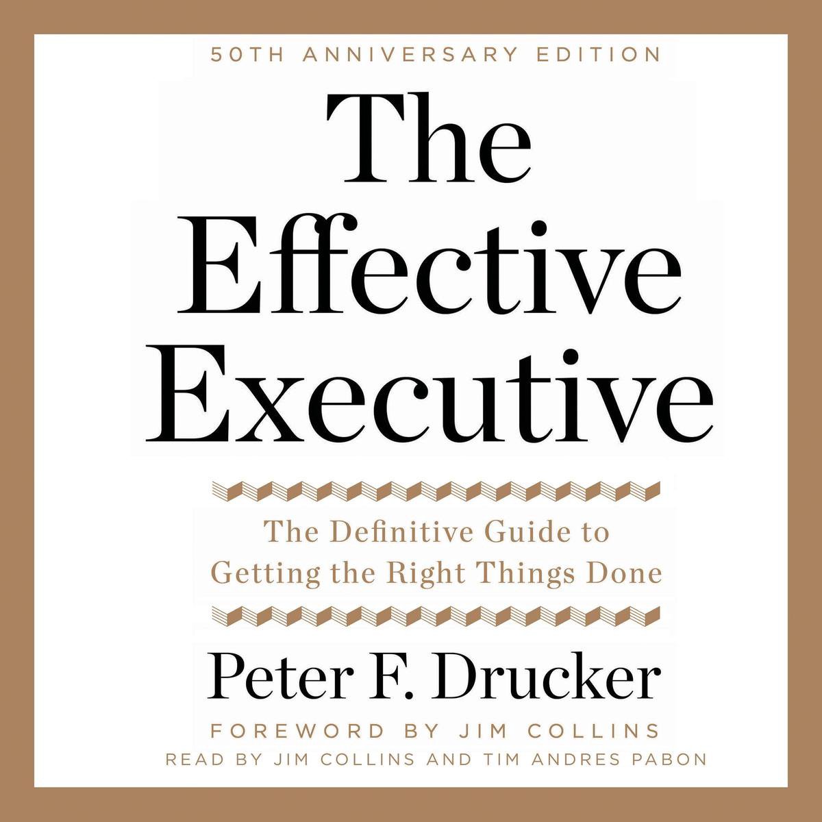 Omslag van The Effective Executive