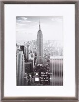 Fotolijst - Henzo - Manhattan - Fotomaat 15x20 cm - Donkergrijs