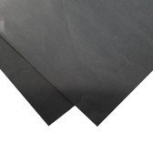 Zijdevloeipapier, inpakvellen, zijde papier, vloei papier 50x70cm kleur zwart (480 vellen)