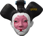 Partychimp Geisha Gezichts Masker Halloween Masker voor bij Halloween Kostuum Volwassenen - Latex - One-size