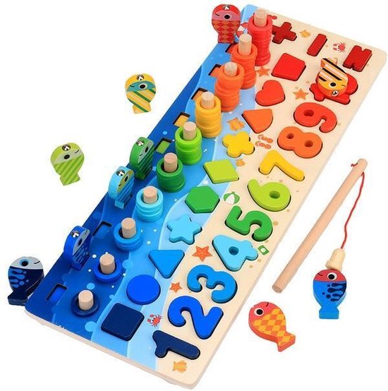 Thumbnail van een extra afbeelding van het spel Montessori | speelgoed| smartgames voor kinderen | speelgoed voor meisjes |speelgoed voor jongens||Houten speelgoed