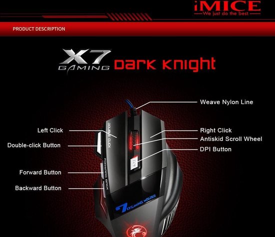 Souris Gaming iMicePower X7