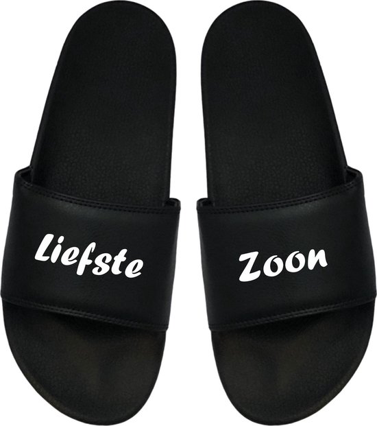 Cadeau Sint - Cadeau Kerst - Cadeau Zoon - Liefste Zoon - Cadeau Badslippers - Badslippers Zoon 36