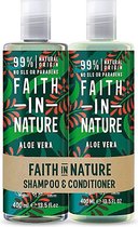 Faith in nature aloe vera shampoo en conditioner