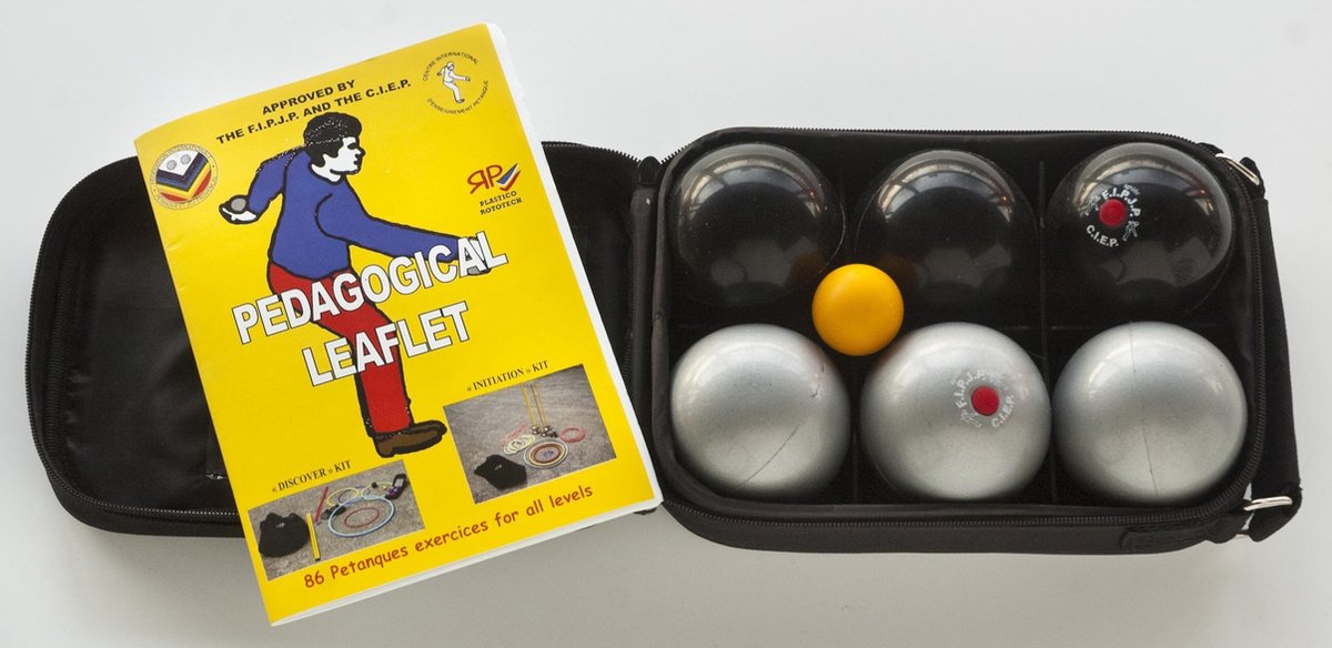 Toyfel Jeu de Pétanque Interieur Soft Boccia Set Leo – Jeux