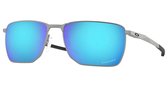 Oakley Ejector Satin Chrome/ Prizm Sapphire - OO4142-0458