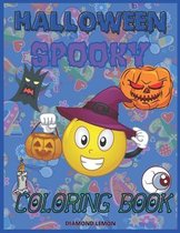 Halloween Spooky Coloring Book