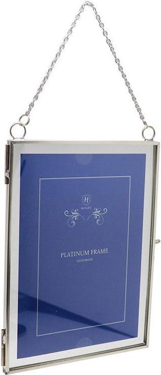 Henzo Fotolijst - Henzo - Platinum Vintage - Fotomaat 13x18 cm - Zilver