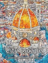 City Escape Coloring Book For Adult
