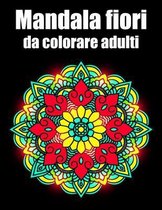 Mandala fiori da colorare adulti