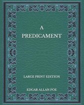 A Predicament - Large Print Edition