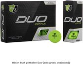 Wilson Staff DUO Soft+ Optix Golfballen - Mat Groen - 12 Stuks