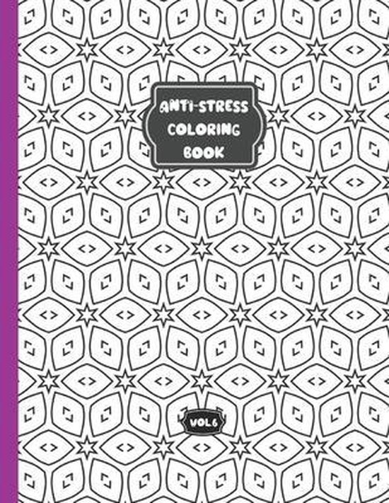 Anti-stress coloring book - Vol 6 - cover