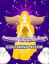 Awesome Christmas Angel Coloring Book