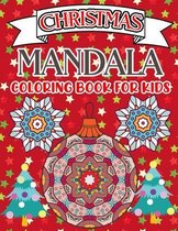 Christmas Mandala Coloring Book For Kids