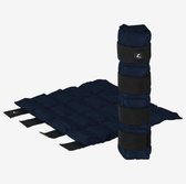 Koelbandages donkerblauw (1 paar) one size