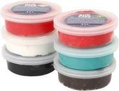 Silk Clay®, kleuren assorti, Kerstmis, 6x14gr