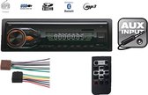 Autoradio CDX-8251 - Handsfree AUX BLUETOOTH USB SD - Alle auto's - Auto Radio - Enkel din – Afstandsbediening