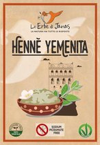 Le Erbe di Janas - Henna poeder Yemenita - Henna roodreflecties voor lichter haar /lichtrood - natuurlijke haarkleuring-100g