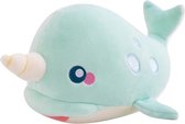 Narwal Dolfijn Knuffel - Plushie - Blauw / Blue
