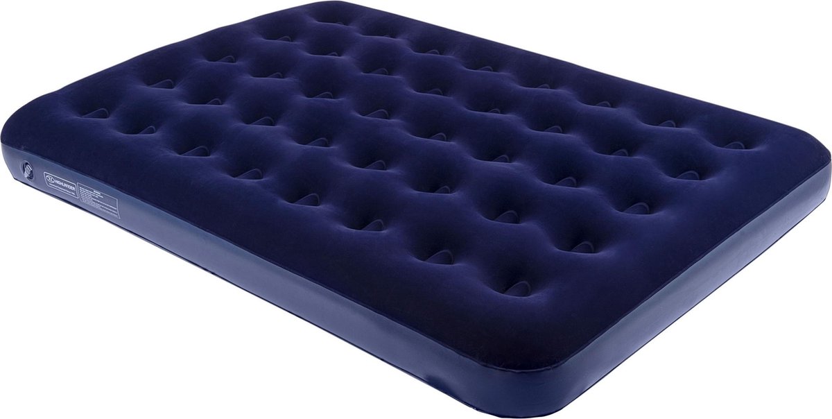 Highlander Sleepeze - luchtbed - tweepersoons - blauw