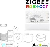Led strip 4 meter Hue compatible RGBWW - Zigbee controller - Complete set - 240 leds - Dimbaar - Multicolor - IP65 - Alle kleuren + Warm wit en Koud wit - Professionele kwaliteit