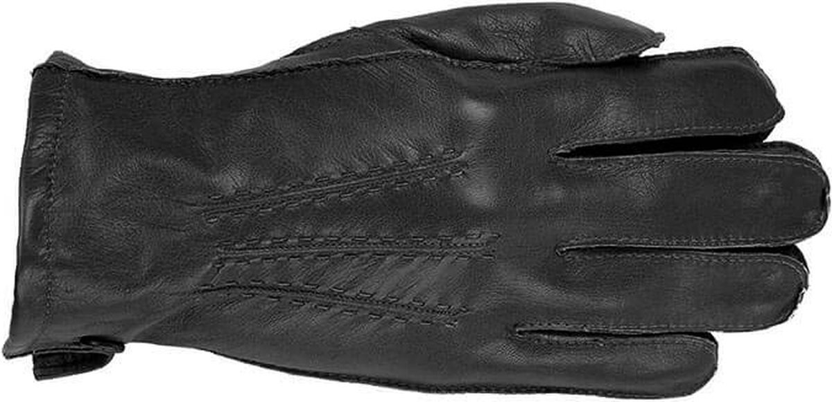Laimbock handschoenen Dudley heren zwart gevoerd - 10